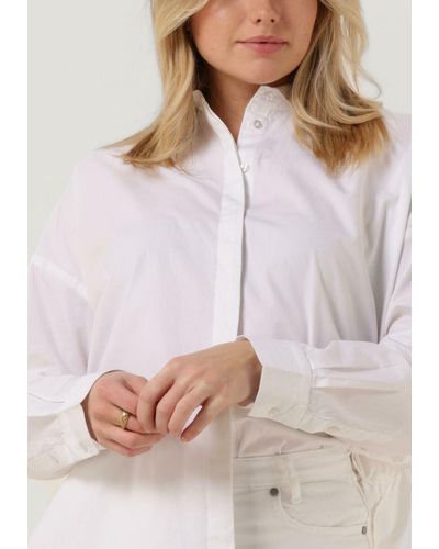 SELECTED Bluse Hema Ls Shirt B Bright - Weiß