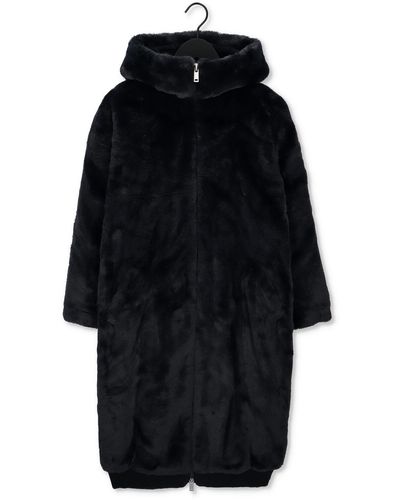 UGG Fake-fur-jack W Koko Oversized Faux Fur Coat - Schwarz