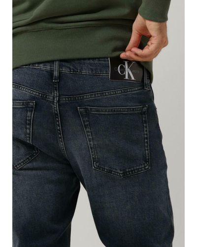 Calvin Klein Slim Fit Jeans Slim Taper - Schwarz