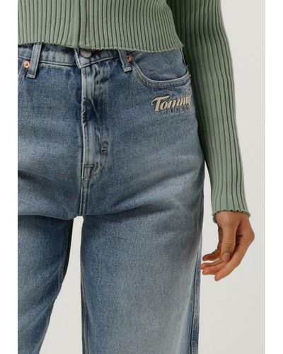 Tommy Hilfiger Wide Jeans Claire High Rise Wide Cf8012 - Blau