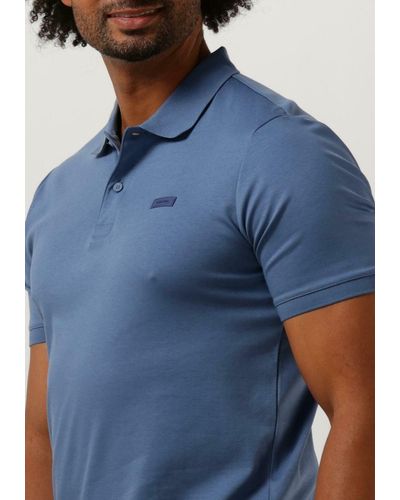 Calvin Klein Polo-shirt Smooth Cotton Slim Polo - Natur