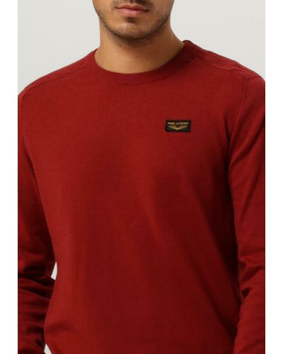 PME LEGEND Pullover Buckley Knit - Rot