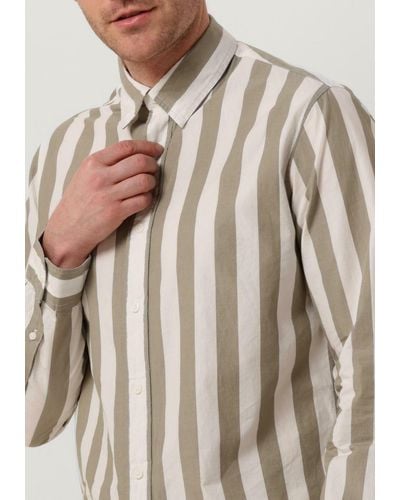 SELECTED Casual-oberhemd Slhregredster Shirt Stripe Ls W - Braun