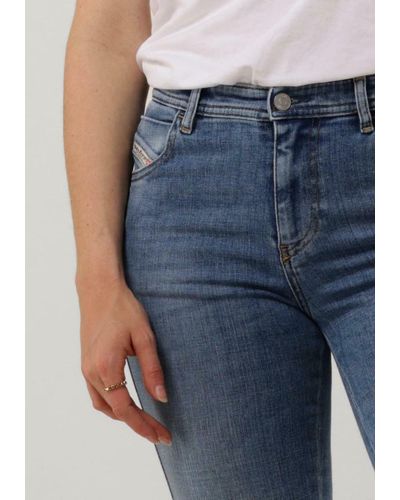 DIESEL Slim Fit Jeans 2015 Babhila - Blau