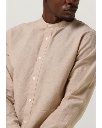 SELECTED Casual-oberhemd Slhslimnew-linen Shirt Ls Band W - Mehrfarbig