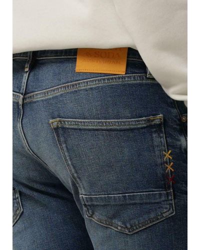 Scotch & Soda Slim Fit Jeans Ralston Regular Slim Jeans - Asteroid - Blau