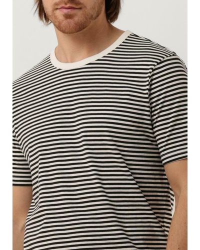 G-Star RAW T-shirt Stripe Slim R T - Grau