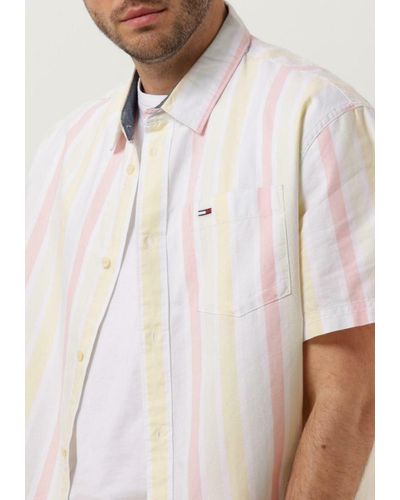 Tommy Hilfiger Casual-oberhemd Tjm Clsc Bold Stripe Shirt - Weiß