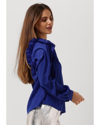Lolly's Laundry Bluse Alexis Shirt - Blau