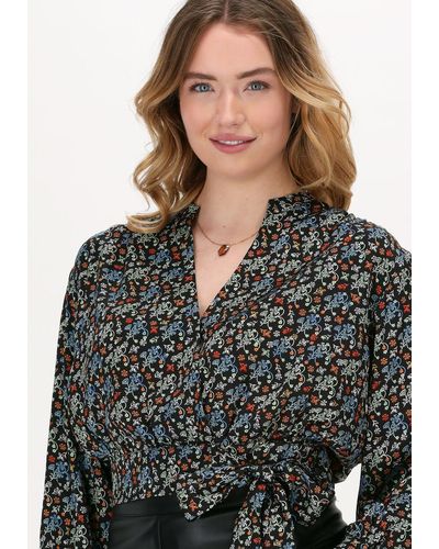 Scotch & Soda Top Printed Long-sleeved Recycled - Mehrfarbig