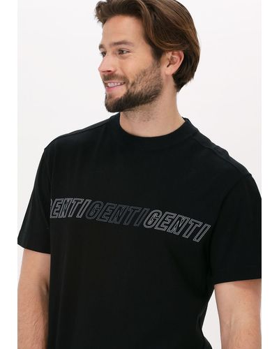 Genti T-shirt J5033-1226 - Schwarz
