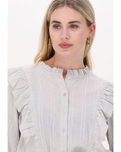 Lolly's Laundry Bluse Hanni - Weiß