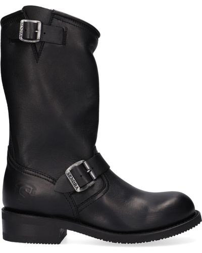 Sendra Hohe Stiefel 2944 - Schwarz