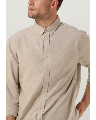 Anerkjendt Casual-oberhemd Akkonrad Melange Shirt - Grau