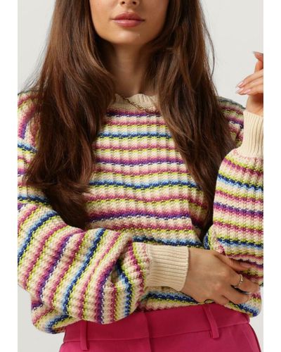 Y.A.S Pullover Yasboogie Ls Knit Pullover - Braun