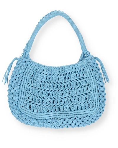Hvisk Handtasche Olympic Net Handbag - Blau