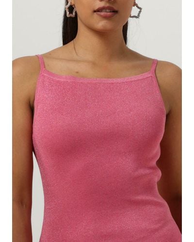 Neo Noir Minikleid Contima Glitter Knit Dress - Pink