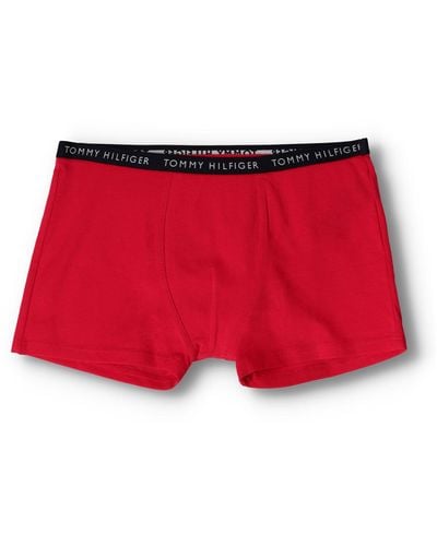 Tommy Hilfiger Boxershort 5p Trunk - Rot