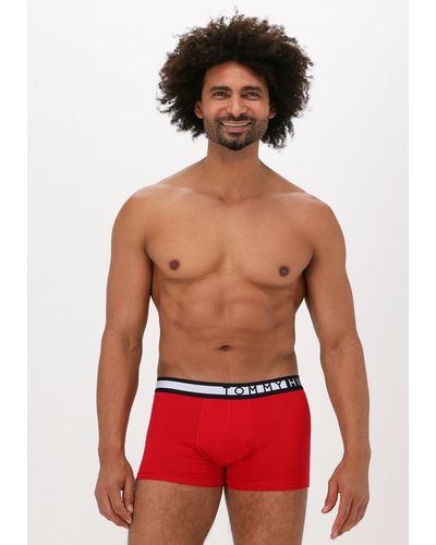 Tommy Hilfiger Boxershort 3p Trunk - Rot