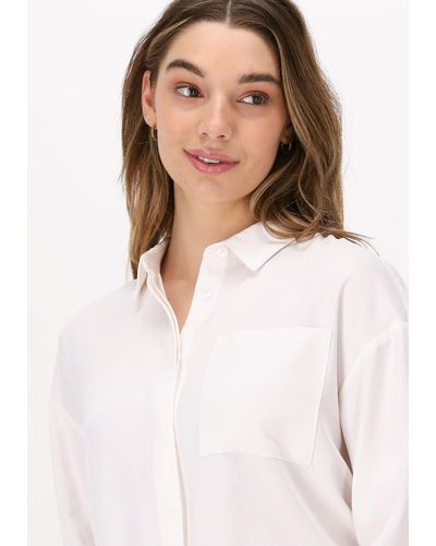 Simplee Bluse Woven Blouse Eloise Es - Weiß