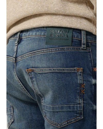 Scotch & Soda Slim Fit Jeans Seasonal Essential Ralston Slim Jeans - New Starter - Blau