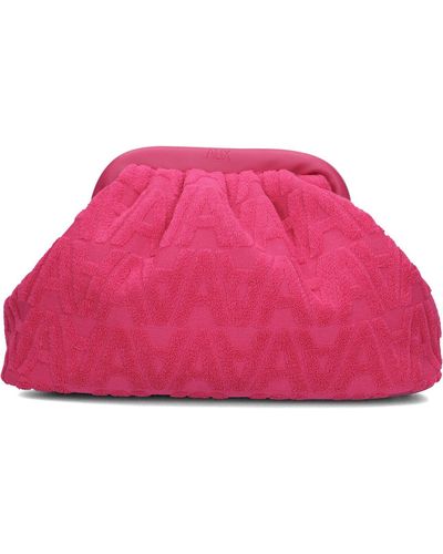 Alix The Label Umhängetasche Knitted Gathered Shoulder Bag - Pink