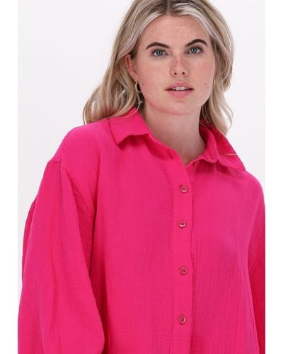 Alix The Label Minikleid Woven Blouse Dress - Pink