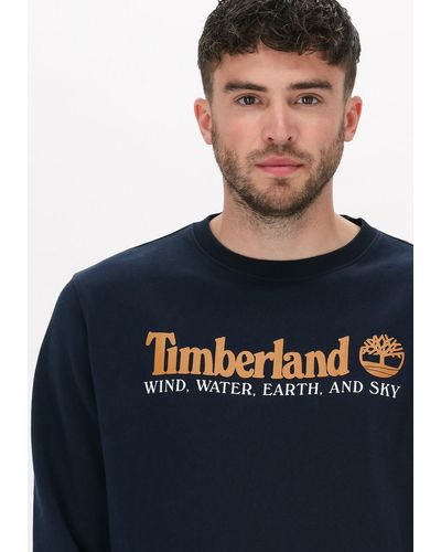 Timberland Sweatshirt Wwes Crew Neck Bb - Grün