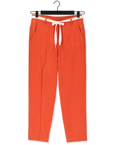 Liu Jo Hose Ecs Pant. Chain H.w. - Rot