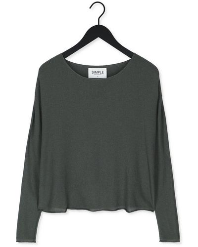 Simplee Top Knitted Sweater Ellena Es - Mehrfarbig