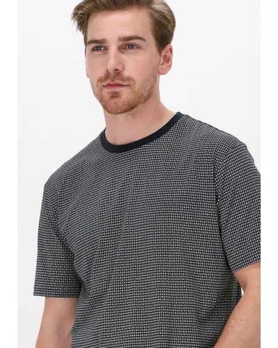 BOSS T-shirt Teometric - Grau