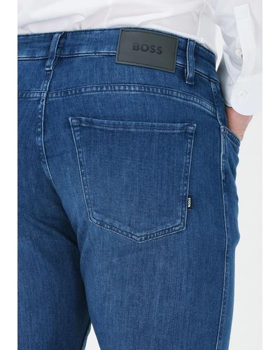 BOSS Slim Fit Jeans Delaware3 - Blau