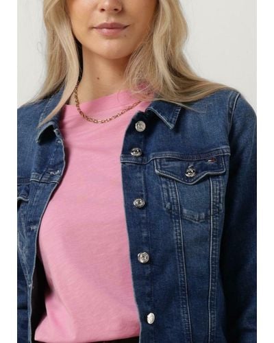 Tommy Hilfiger Jeansjacke Dnm Slim Jacket Suki - Blau