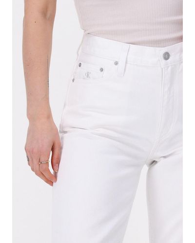 Calvin Klein Mom Jeans Mom Jean - Weiß