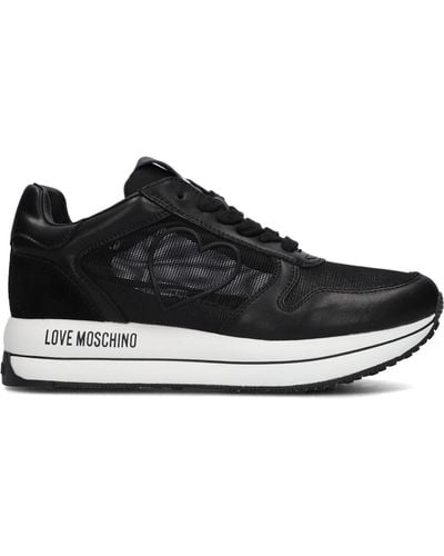 Love Moschino Sneaker Low Ja15694g0g - Schwarz