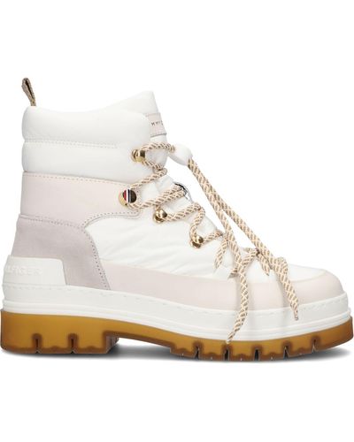 Tommy Hilfiger Schnürboots Laced Outdoor Boot - Weiß