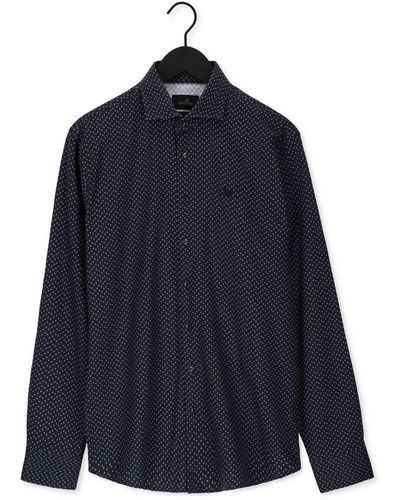 Vanguard Casual-oberhemd Long Sleeve Shirt Print On Pow - Blau