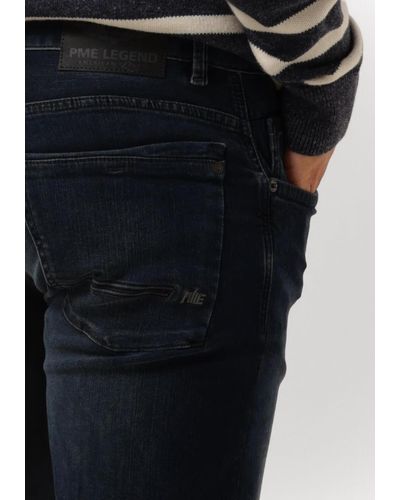 PME LEGEND Slim Fit Jeans Commander 3.0 Comfort - Schwarz