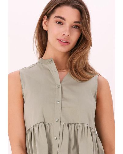 Levete Room Bluse Isla Solid 51 Top - Weiß