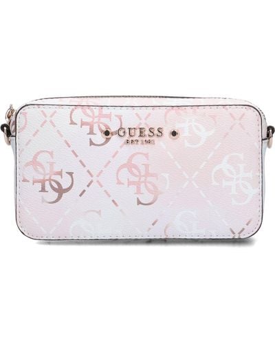 Guess Umhängetasche Rea Mini Crossbody Camera - Schwarz