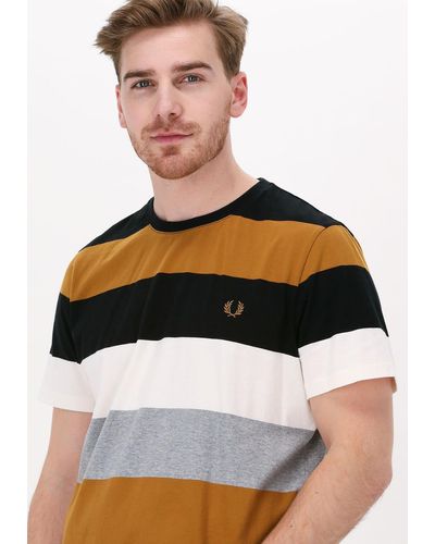Fred Perry T-shirt Bold Stripe T-shirt - Mehrfarbig
