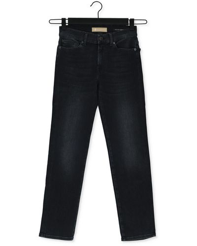 7 For All Mankind Slim Fit Jeans Roxanne Ankle - Schwarz