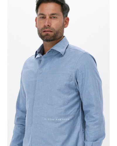 G-Star RAW Casual-oberhemd Secret Utility Reg Shirt - Grau