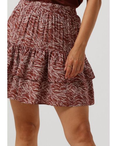Minus Minirock Lavena Short Skirt - Rot