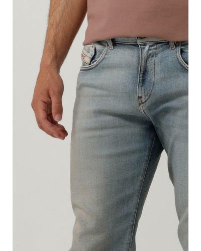 DIESEL Slim Fit Jeans D-struct - Grau
