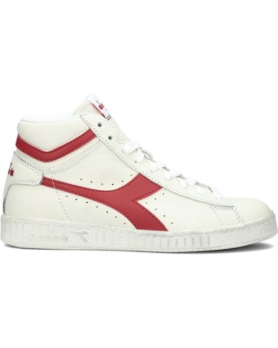 Diadora Sneaker High Game High Waxed Dames - Weiß