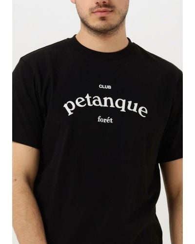Forét T-shirt Petanque - Schwarz