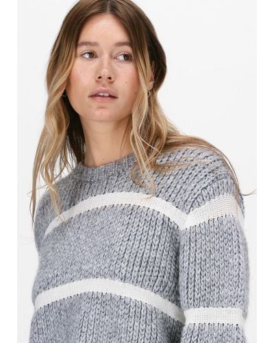 Just Female Pullover Roma Knit - Grau