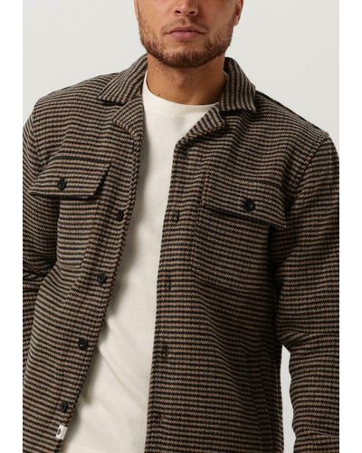 Anerkjendt Jack Akcuba Dogtooth Overshirt - Schwarz