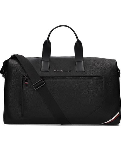 Tommy Hilfiger Weekender Th Central Duffle - Schwarz